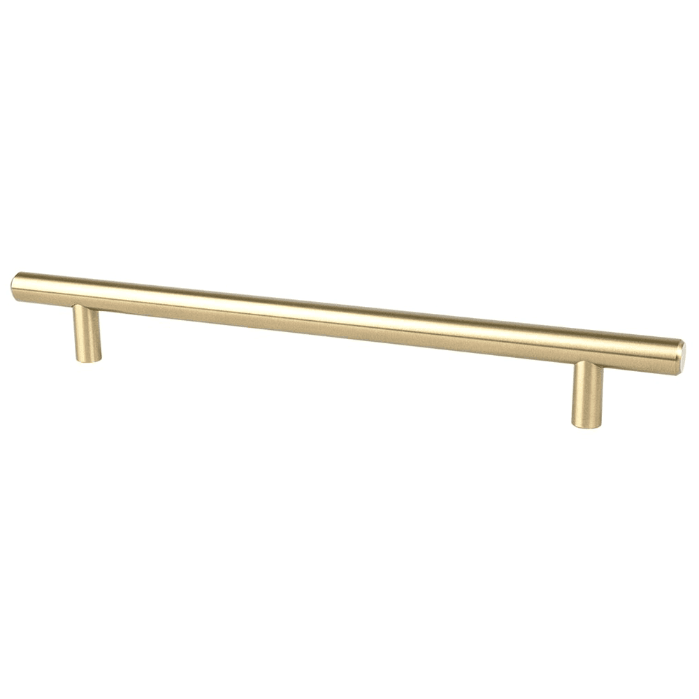 7-9/16" Commercial T-Bar Pull, Satin Champagne