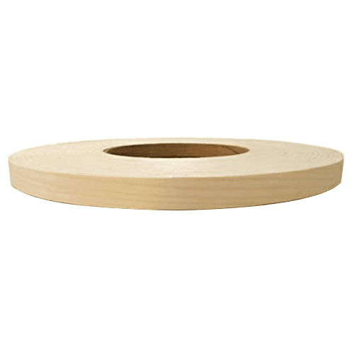 Wood Veneer Automatic Edgebanding, Unfinished, Maple, 1-3/4" Width, 500' Roll