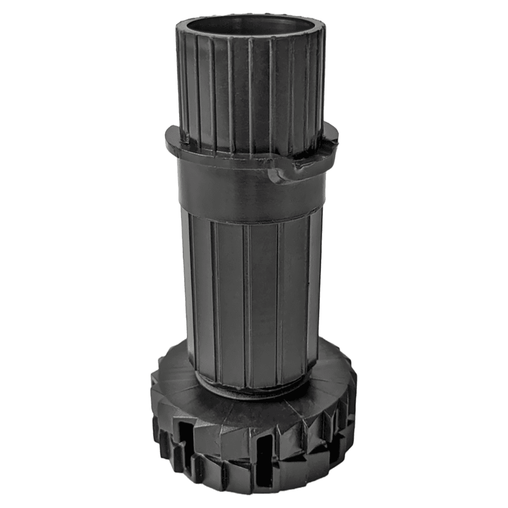 4-1/8" - 5-1/8" Smile System Cabinet Leveler, Black (400/Box)