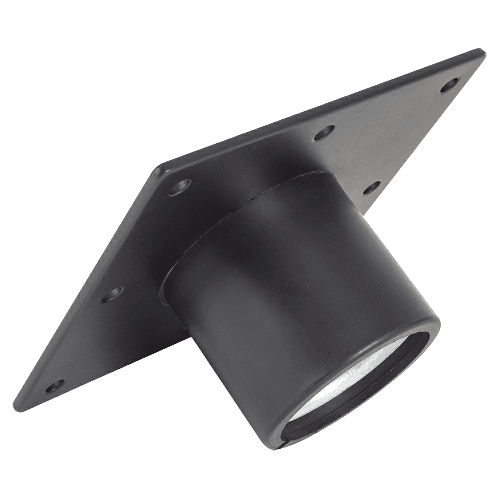 2-3/8" Diameter Decorative Foot, Stainless Steel