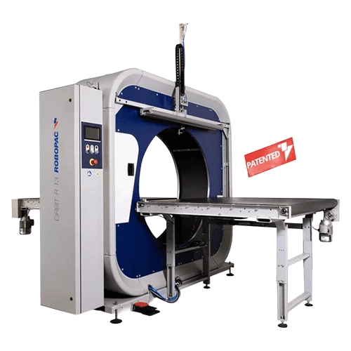 Robopac ORBIT R9 Rotating Ring Machine for Spiral Wrapping with Stretch Film