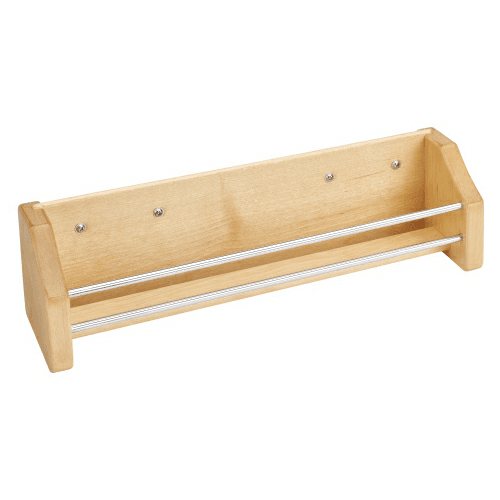 13-1/8" Door-Mount Adjustable Spice Rack Bin, Bin Only