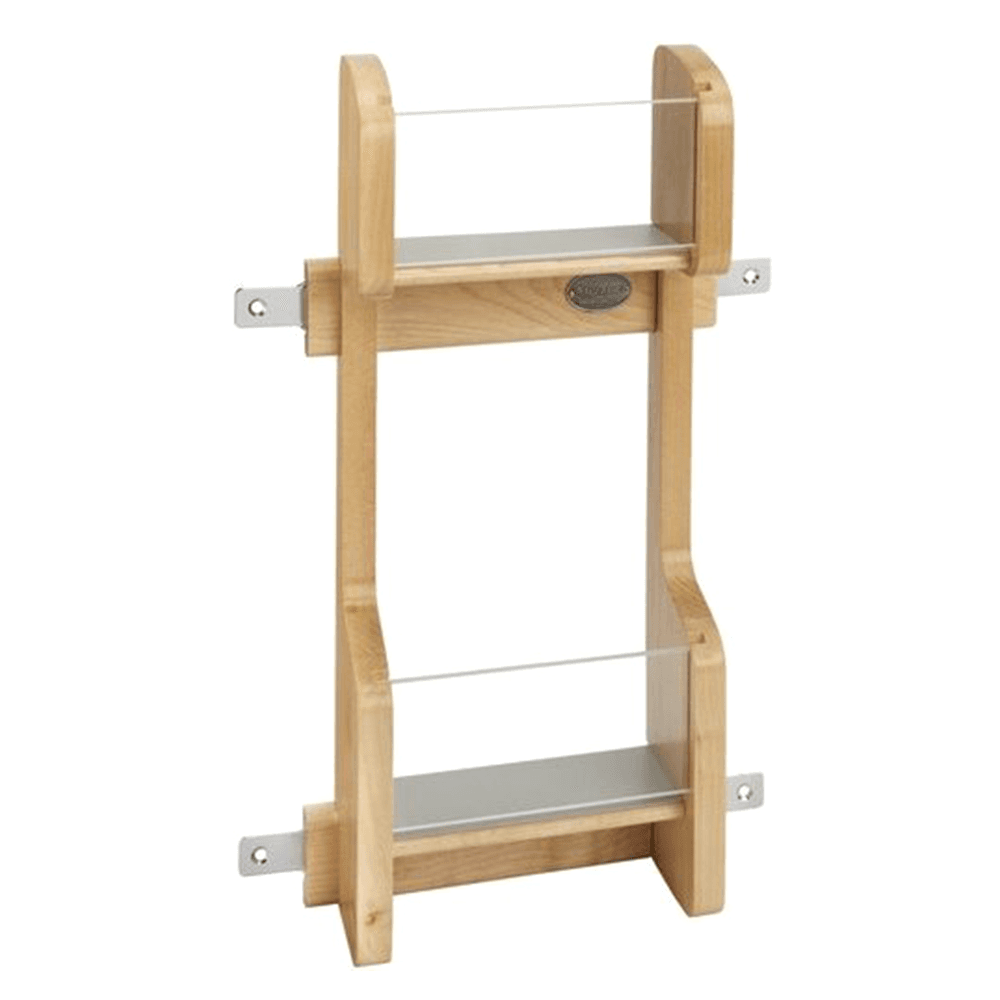 8-3/16" 2-Tier Vanity Door-Mount Storage Rack