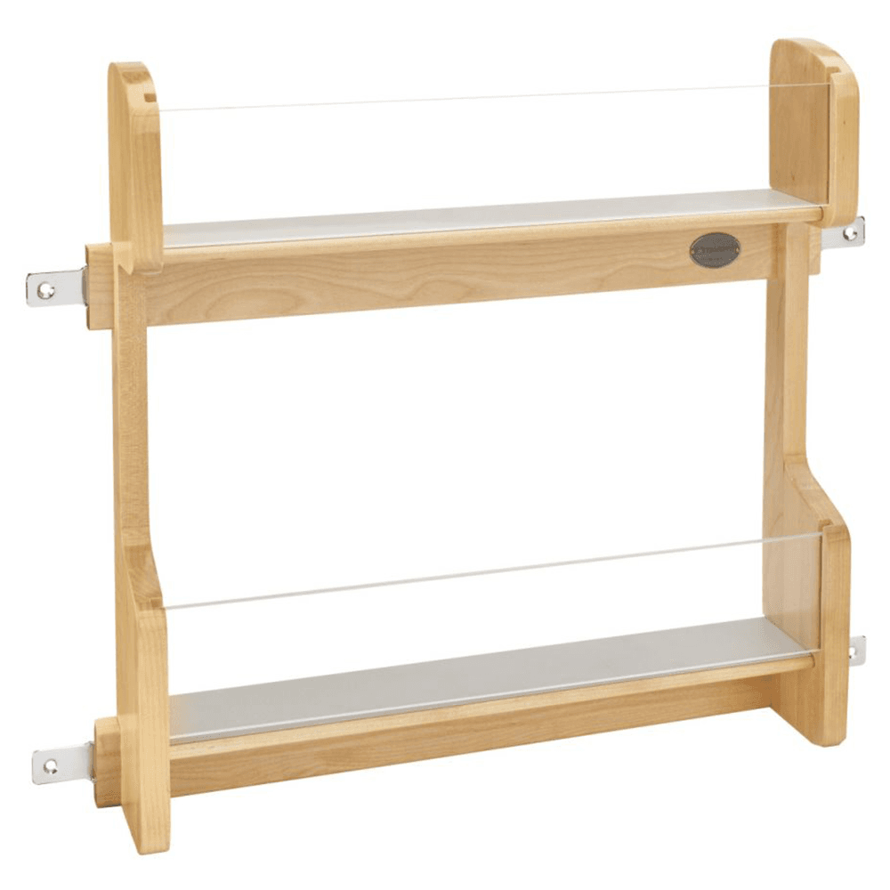 21-3/4" 2-Tier Vanity Door-Mount Storage Rack