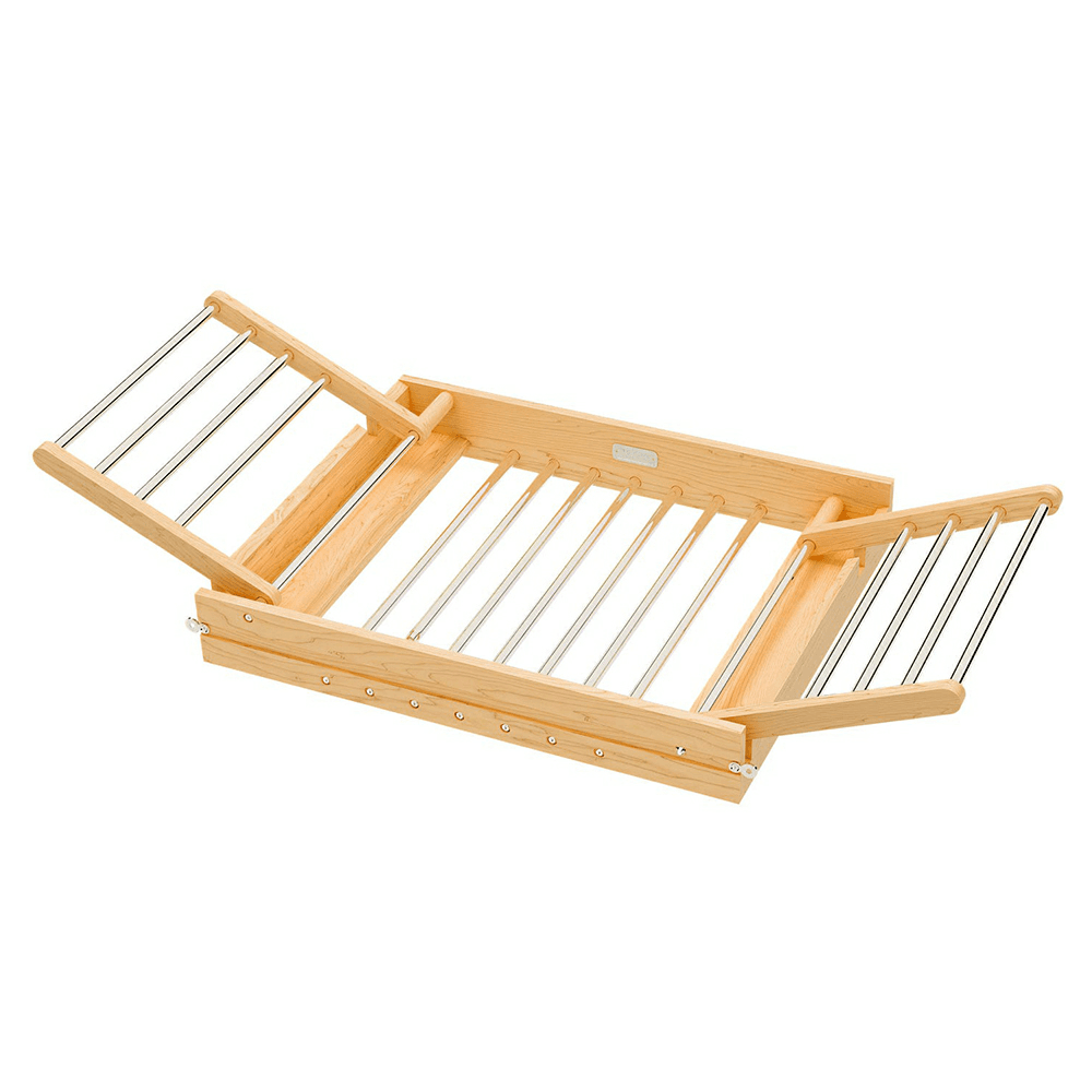 27" 4WDR Wood Drying Rack Drawer with BLUM Soft-Close Slides, Clear