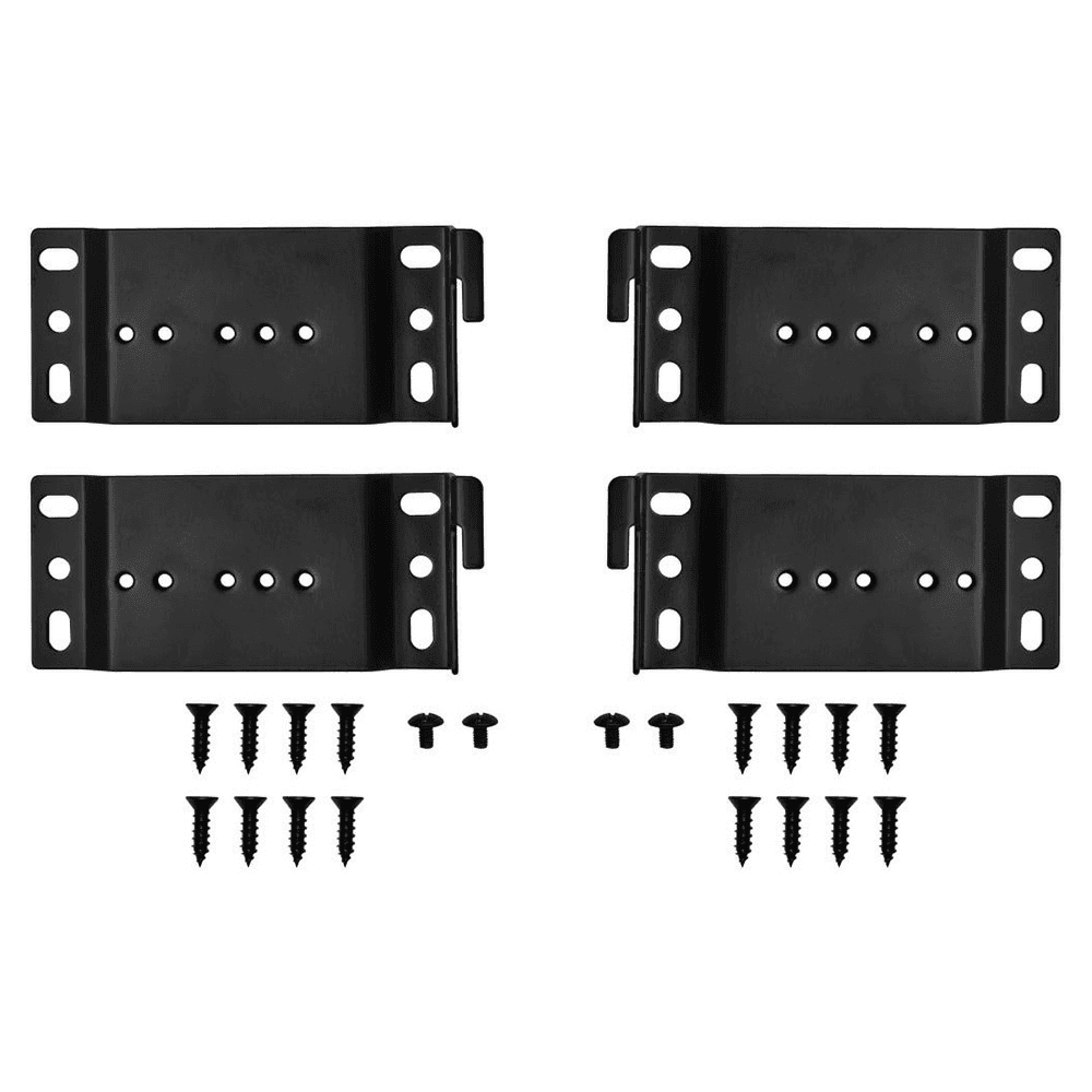 Door-Mount Extender Bracket, Black (25/Box)