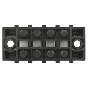 4 Position Barrier Splice, 2.13", Black