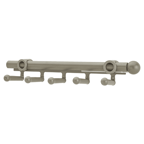 11-7/8" - 18-1/2" Pull-Out Belt/Scarf Organizer, Satin Nickel Finish