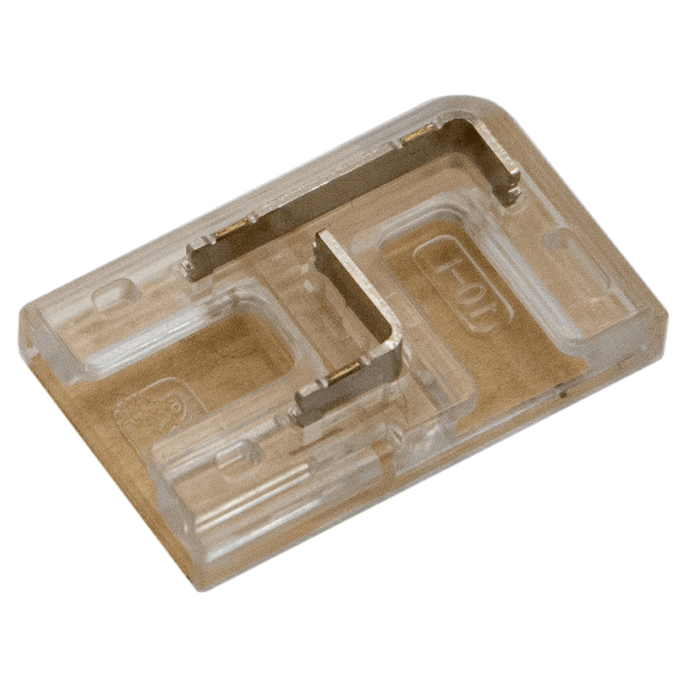 FlexTape SMD Back-To-Back 90° Connector, Clear (5/Bag)