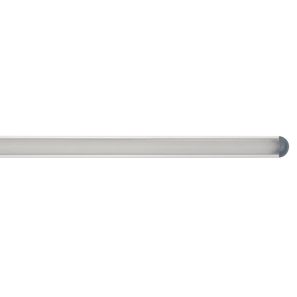 Infinex Aluminum Recessed Extrusion, 72", Satin Clear