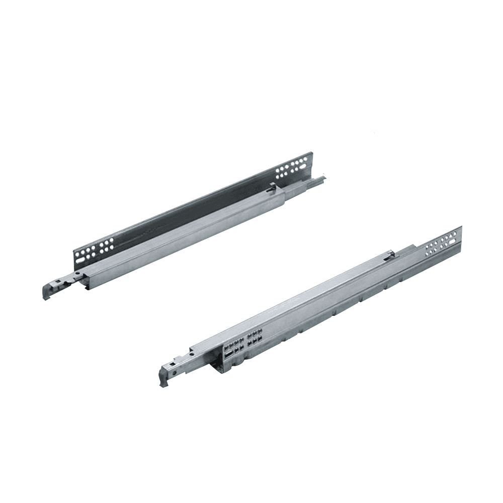 9" Futura SMOVE 7955 Undermount Drawer Slide for 3/4" Material, 100lb Capacity,Full Extension, Soft-Closing
