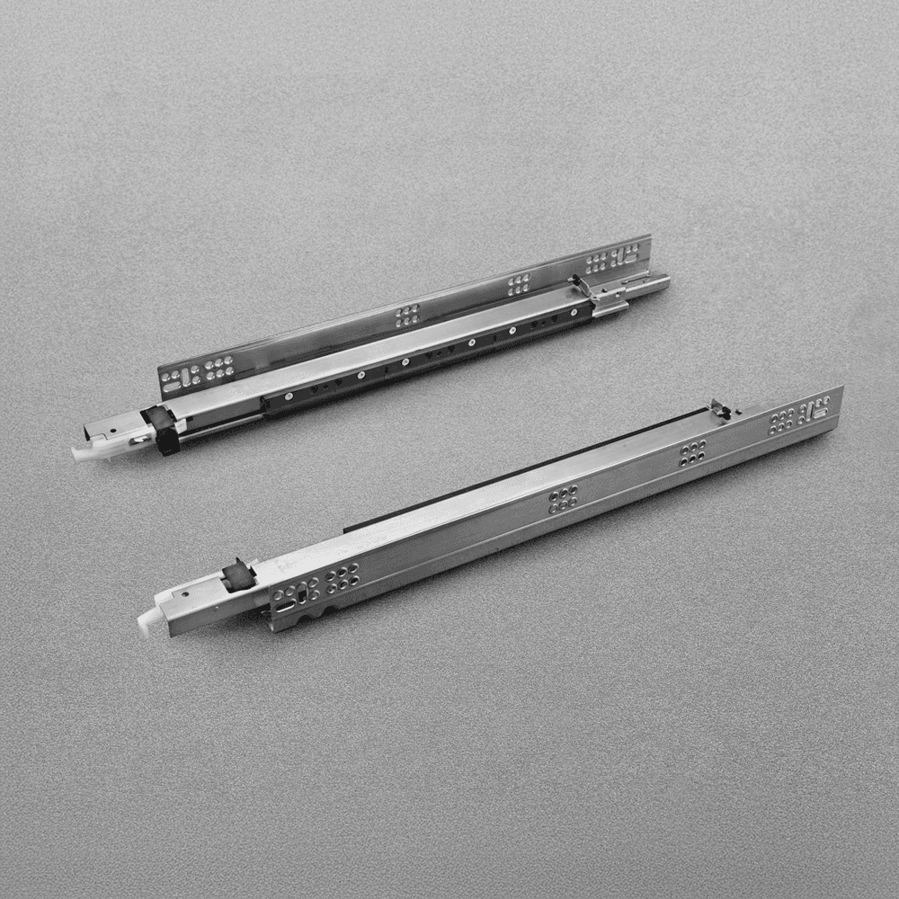 21" Progressa+ Undermount Drawer Slide for Faceframe or Frameless Applications, 5/8" Material, 170lb Capacity Full Extension with SMOVE Soft-Closing