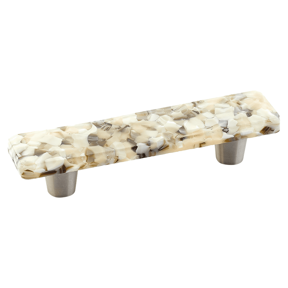 3" Ice Cabinet Pull, Sable Pebbles