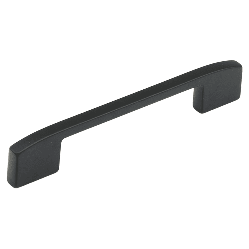 3-3/4" x 5-1/16" Sorrento Cabinet Pull, Matte Black
