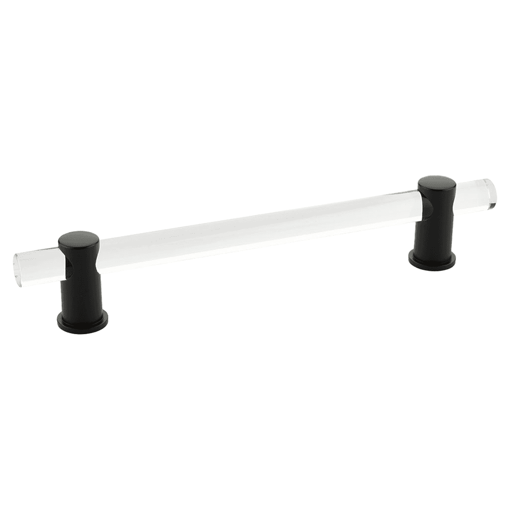 6" Lumiere Cabinet Pull, Matte Black