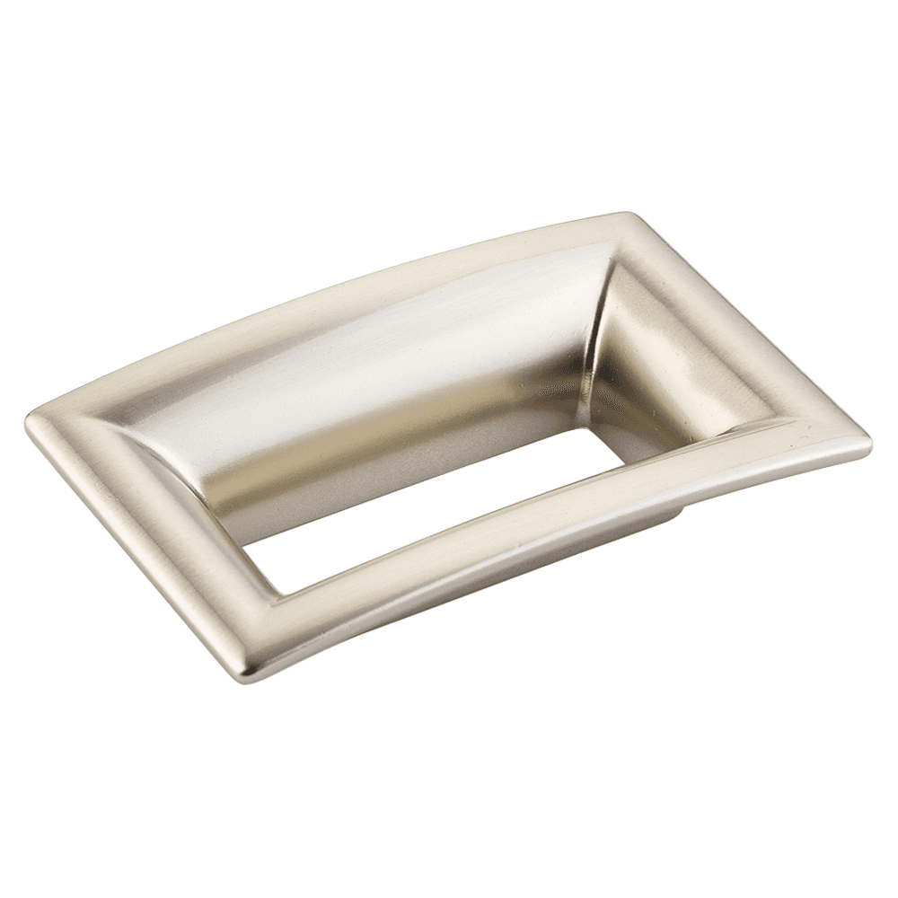 64mm Finestrino Contemporary Cabinet Pull, Satin Nickel