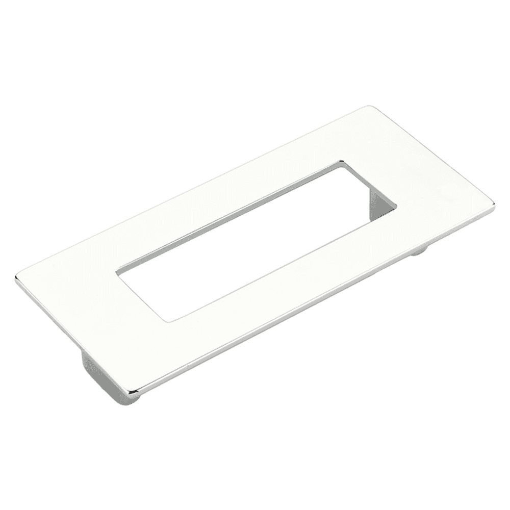3-3/4" Finestrino Cabinet Pull, Polished Chrome