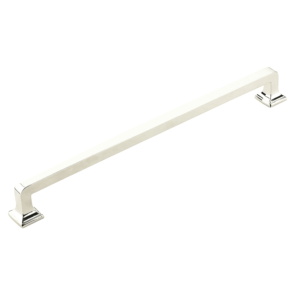 15" Menlo Park Appliance Pull, Polished Nickel