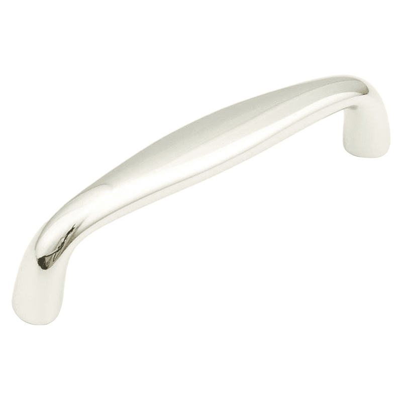 3" Traditional Cabinet Pull, Polished Nickel