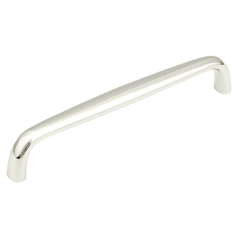 6" Traditional Cabinet Pull, Polished Nickel