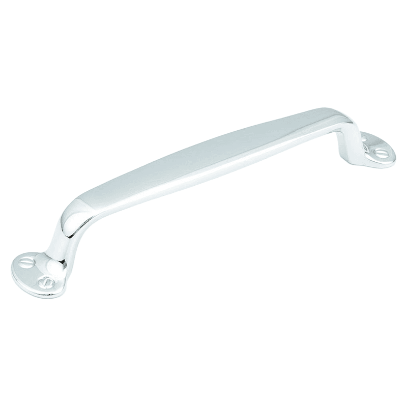 6" Country Cabinet Pull, Polished Chrome