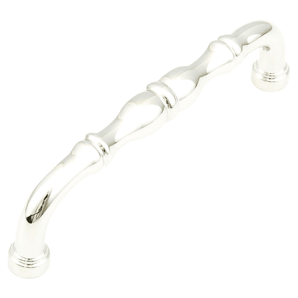 4" Colonial Cabinet Pull, Polished Nickel