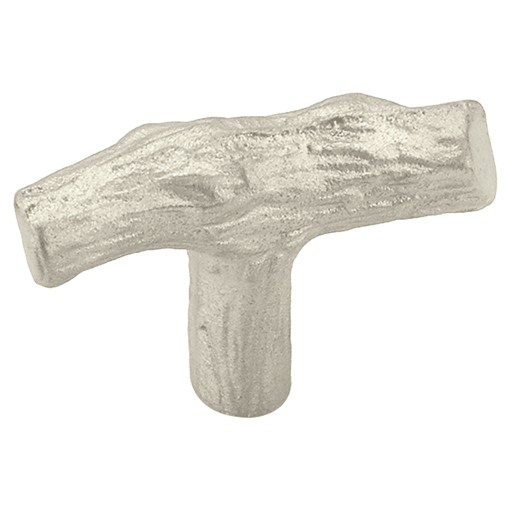 2" Mountain Cabinet Knob, Antique Silver