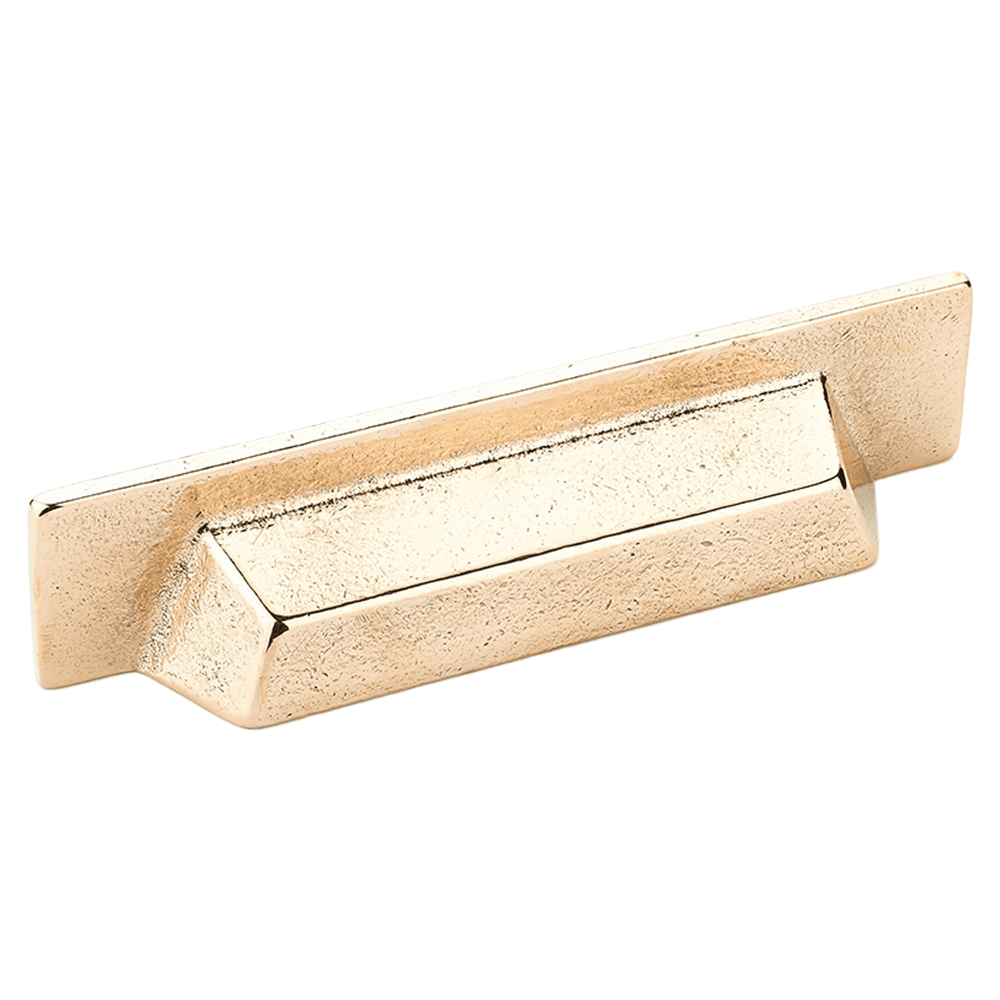 3-3/4" Vinci Cup Pull, Natural Bronze