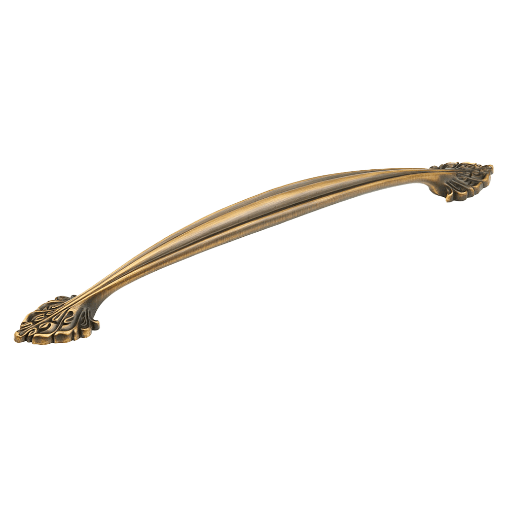 15" Corinthian Appliance Pull, Redington Brass