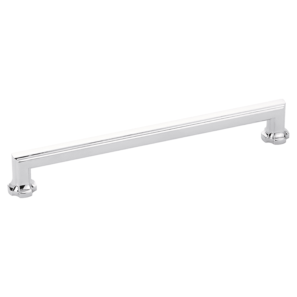 8" Empire Cabinet Pull, Polished Chrome