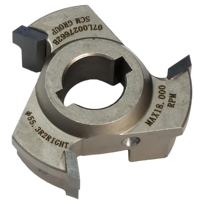 SCM Top and Bottom Carbide Trimmer, 2 mm Radius, Right Hand