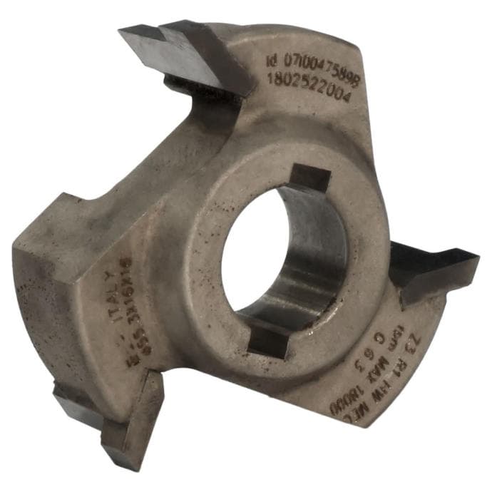 SCM Top and Bottom Carbide Trimmer, 1 mm Radius, 55.3 x 21x16, Right Hand