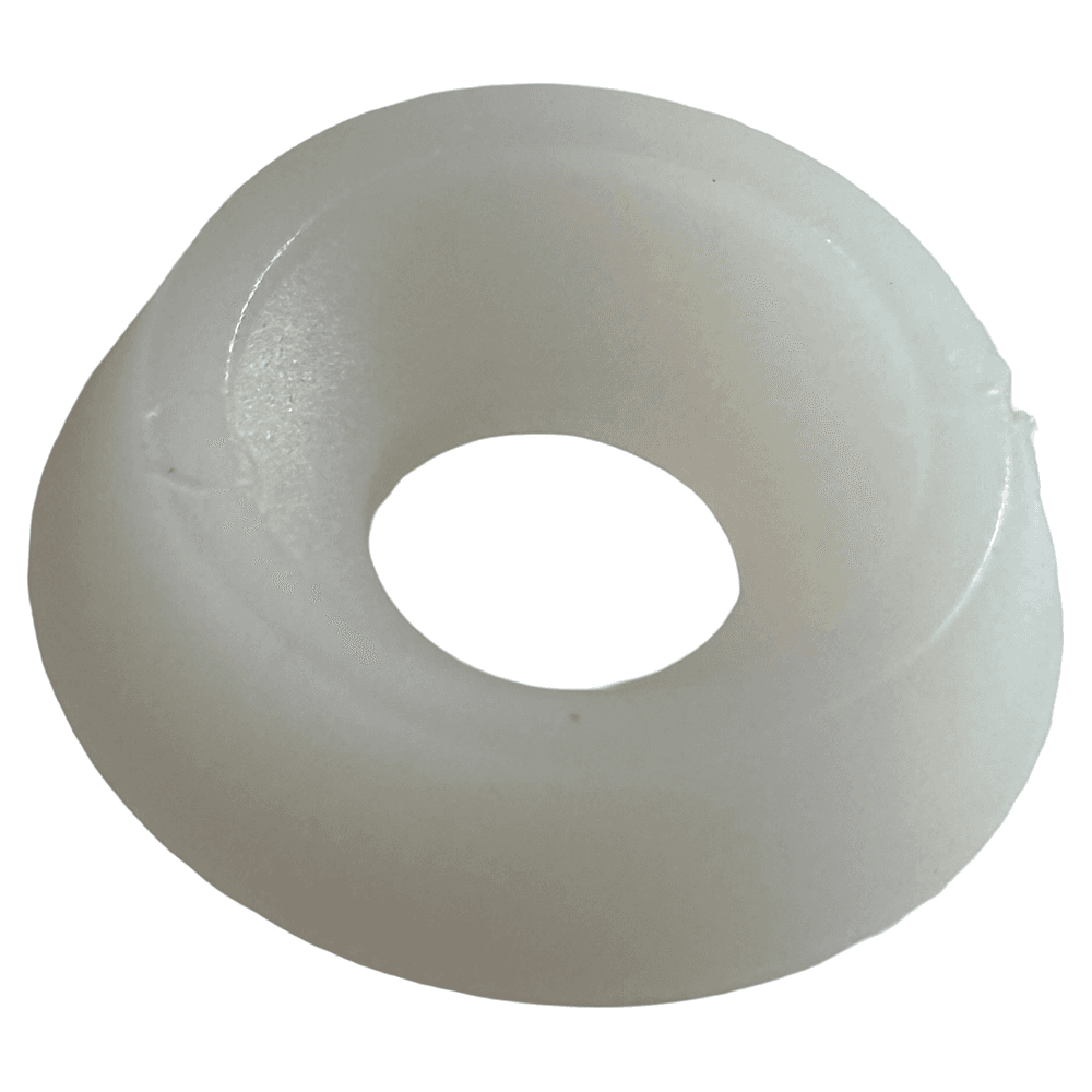Nylon Finishing Washer for M6 Screw, 6.3 mm Inner Diameter