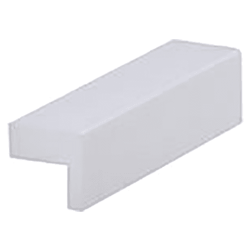 7-1/2" 33756 Series Cabinet Finger Pull, Clear Anodized