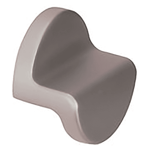 1-1/4" 22766 Series Semi Round Cabinet Knob, Satin Nickel