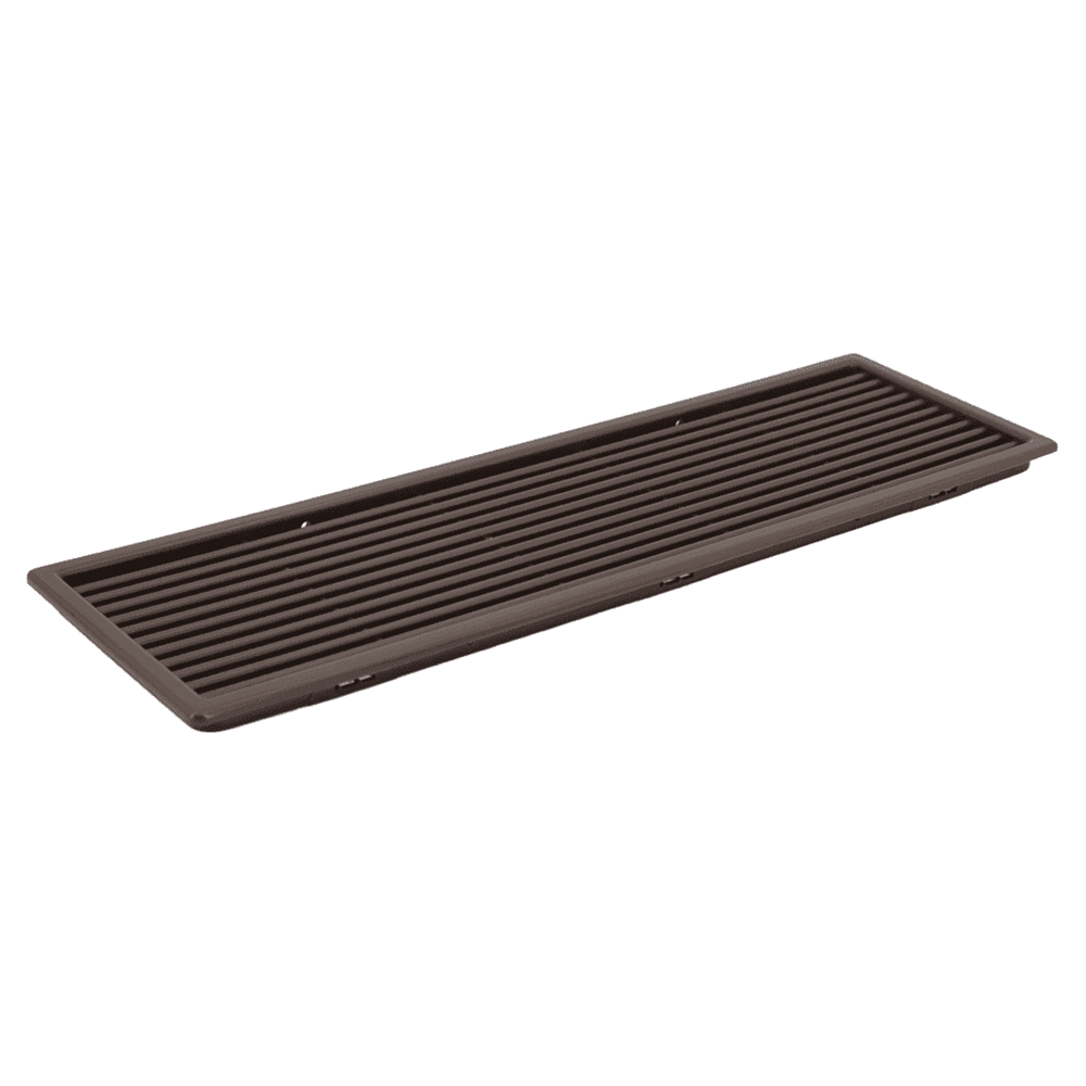 12-3/16" Plastic Air Ventilator, Brown