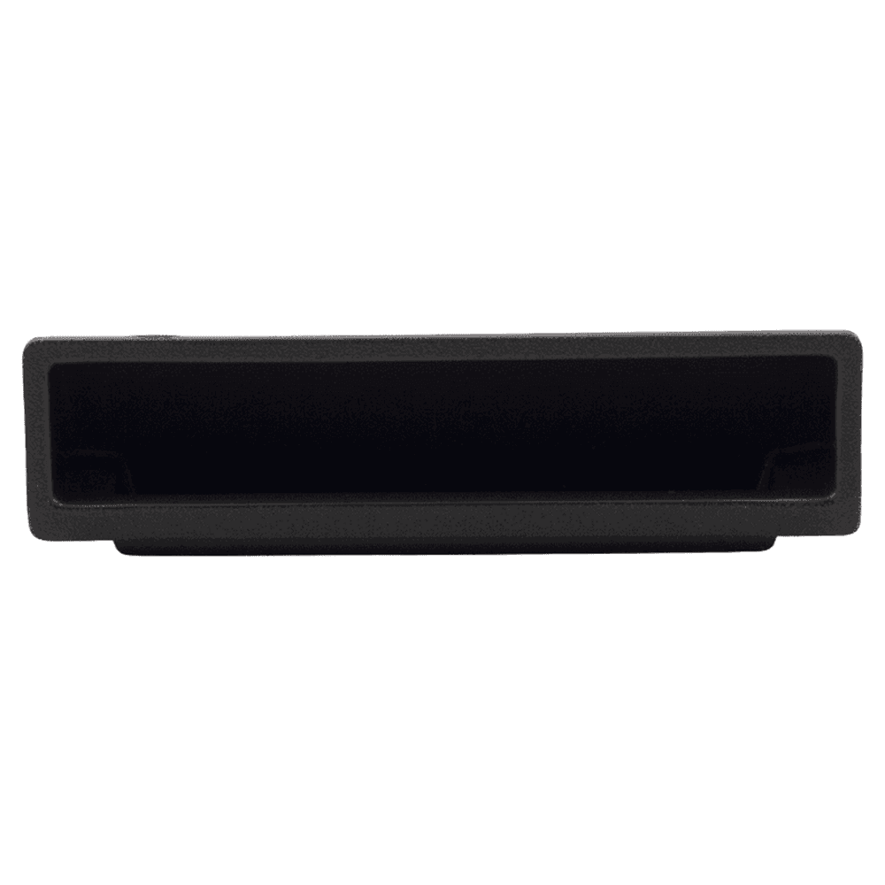 3-15/16" x 1" Recessed Flush Pull, Brown