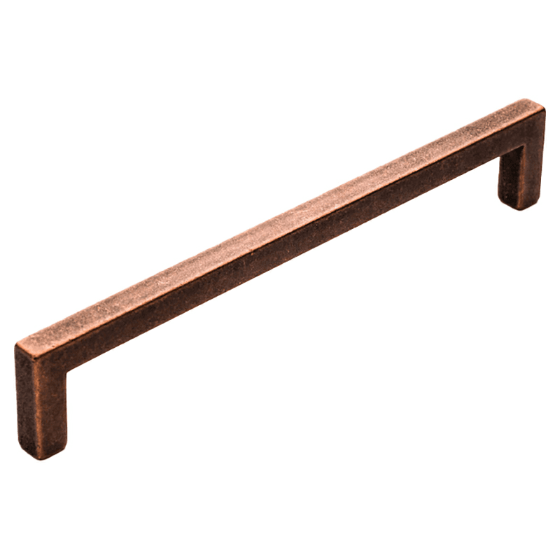 224mm Handle Pull, Matte Antique Copper, 236mm Length
