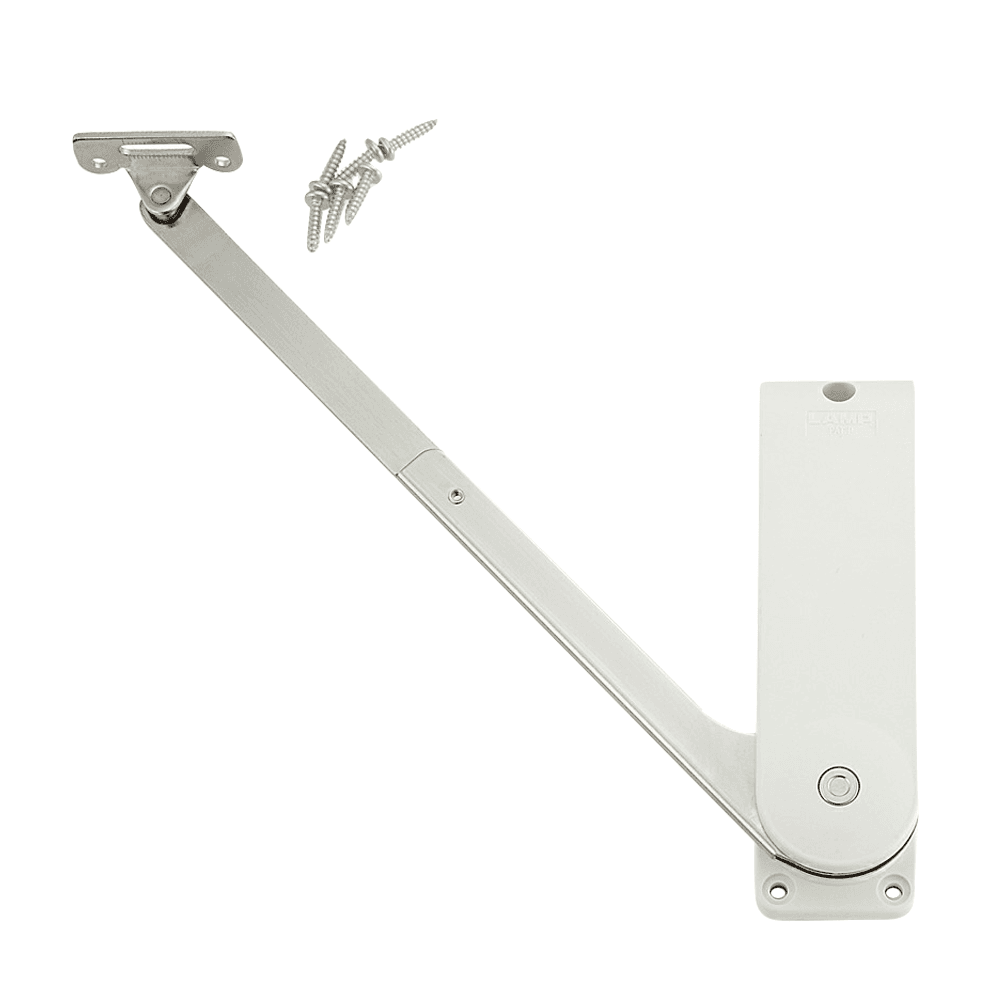 HDS-30 Left-Hand Light Duty Soft-Down Stay, White