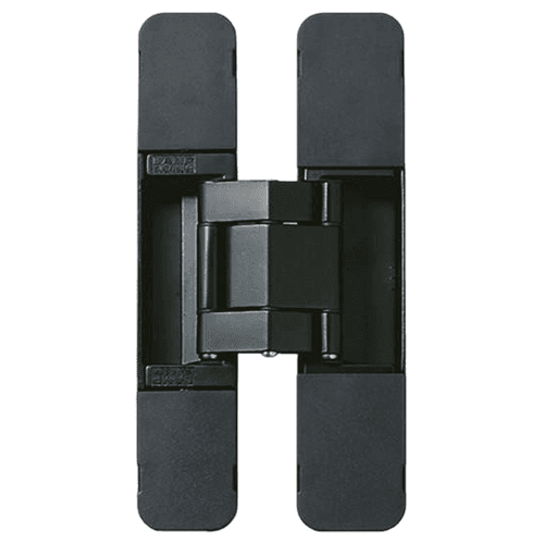 HES3D-120 3-Way Adjustable Concealed Hinge, Black