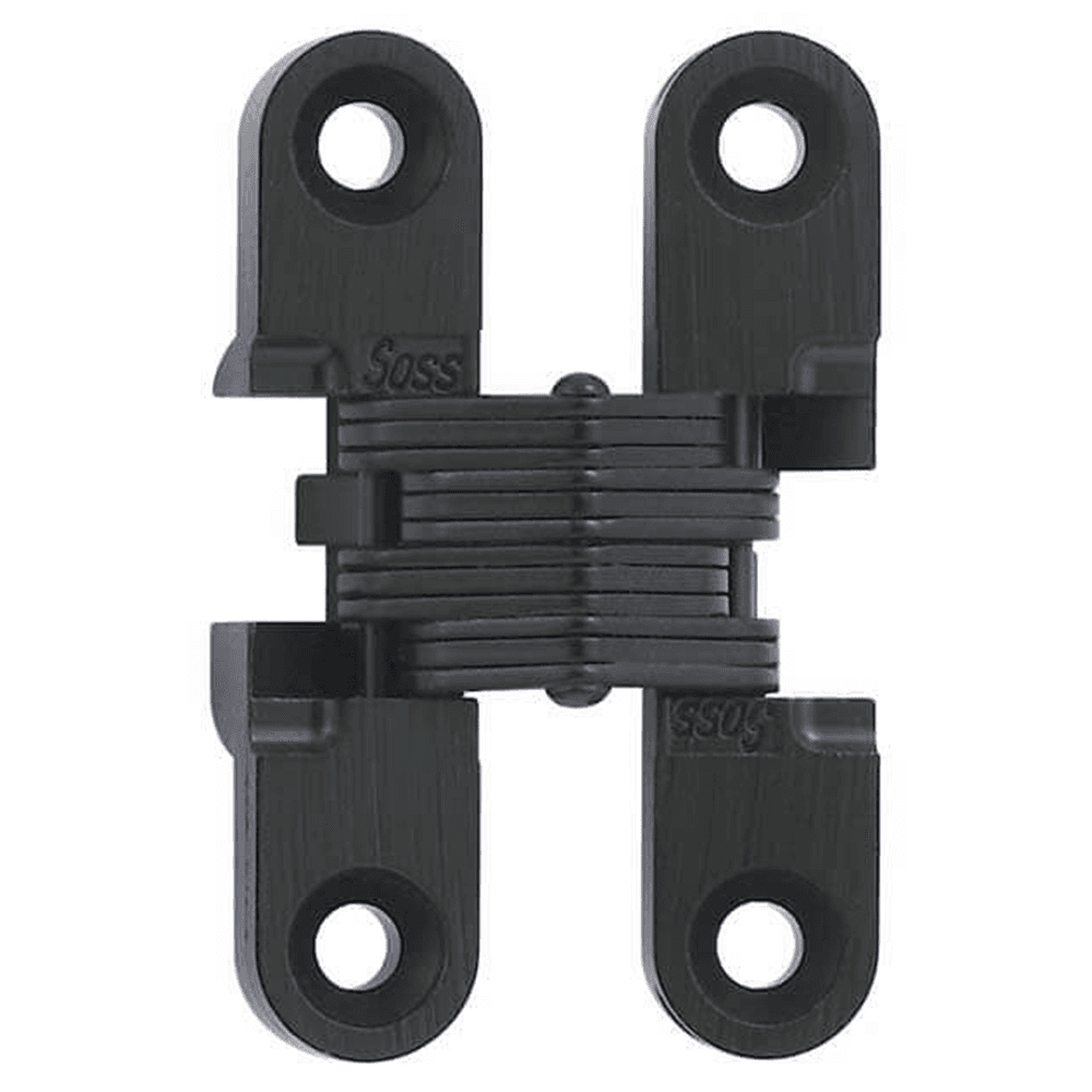 101 Invisible 180° Opening Hinge, Black E-Coat