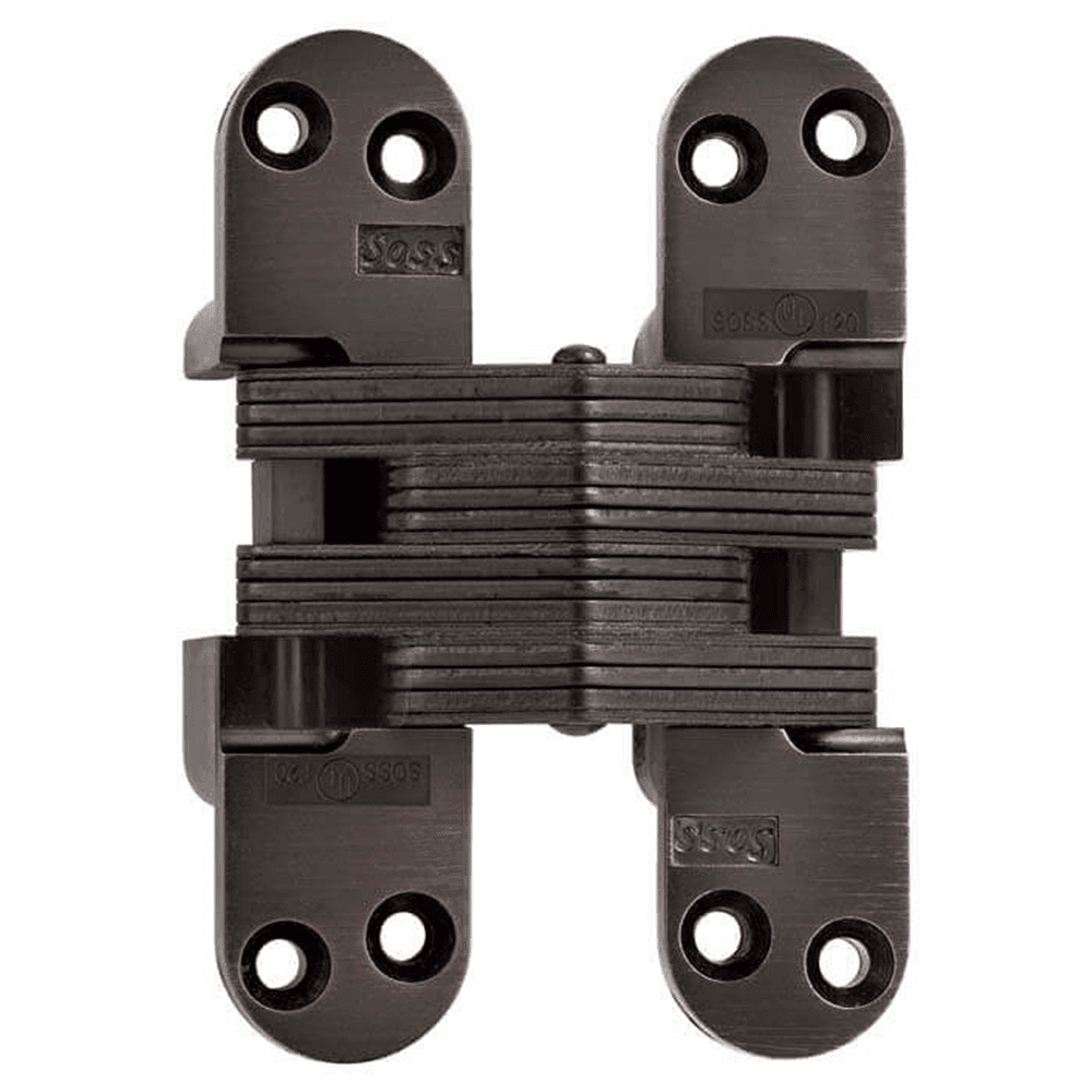 218 Invisible 180° Opening Hinge, Oil Rubbed Bronze Lacquered
