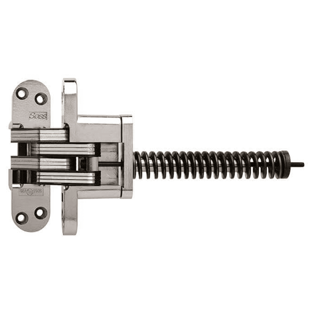 2" 220IC Invisible Closer Hinge, Satin Nickel