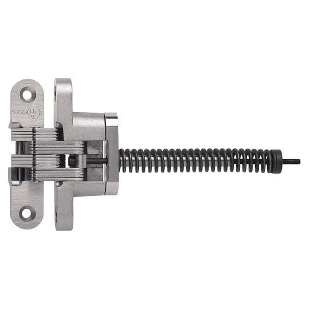 1-3/8" 416IC Invisible Hinge Closer, Satin Nickel