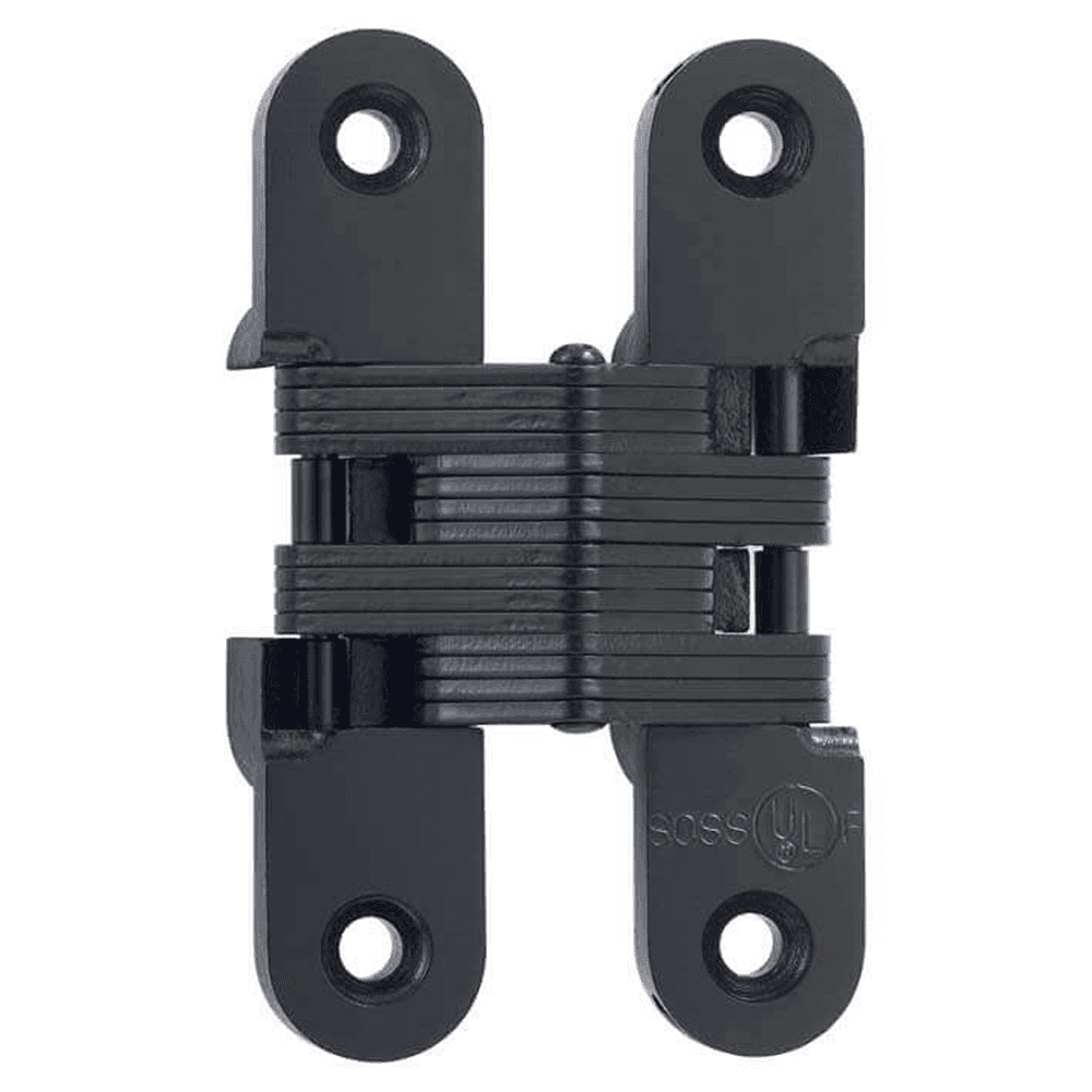 1-3/8" 416 Invisible Hinge, Black