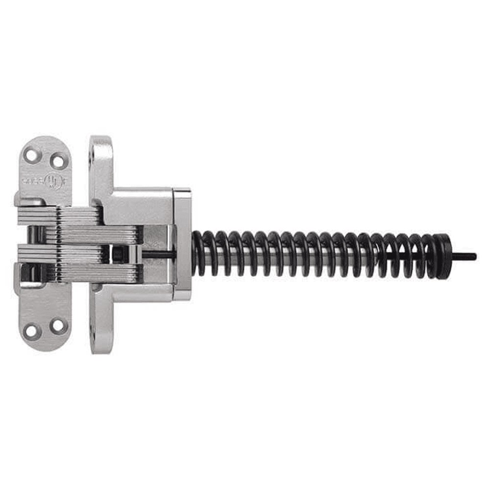 1-3/4" 418IC Invisible Closer Hinge, Satin Chrome