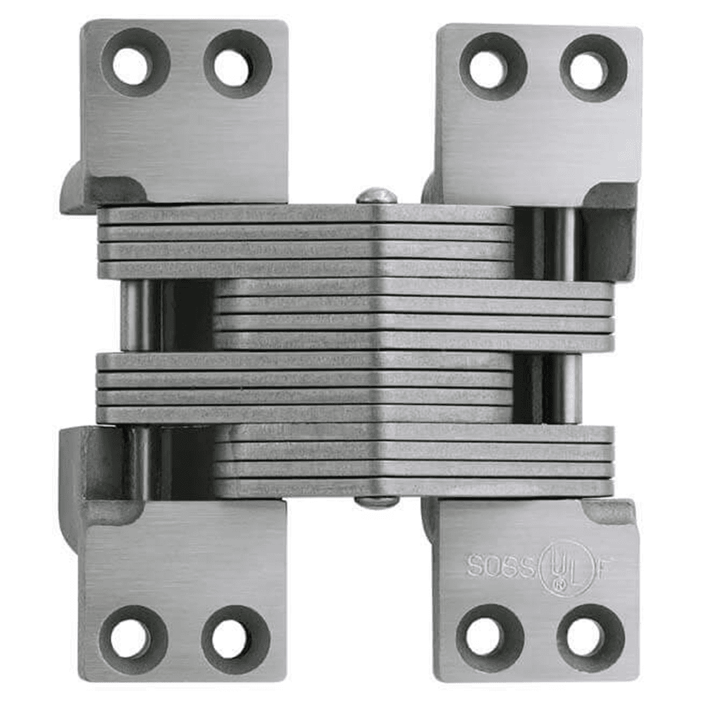 420SS Invisible 180° Opening Hinge, Bright Stainless Steel
