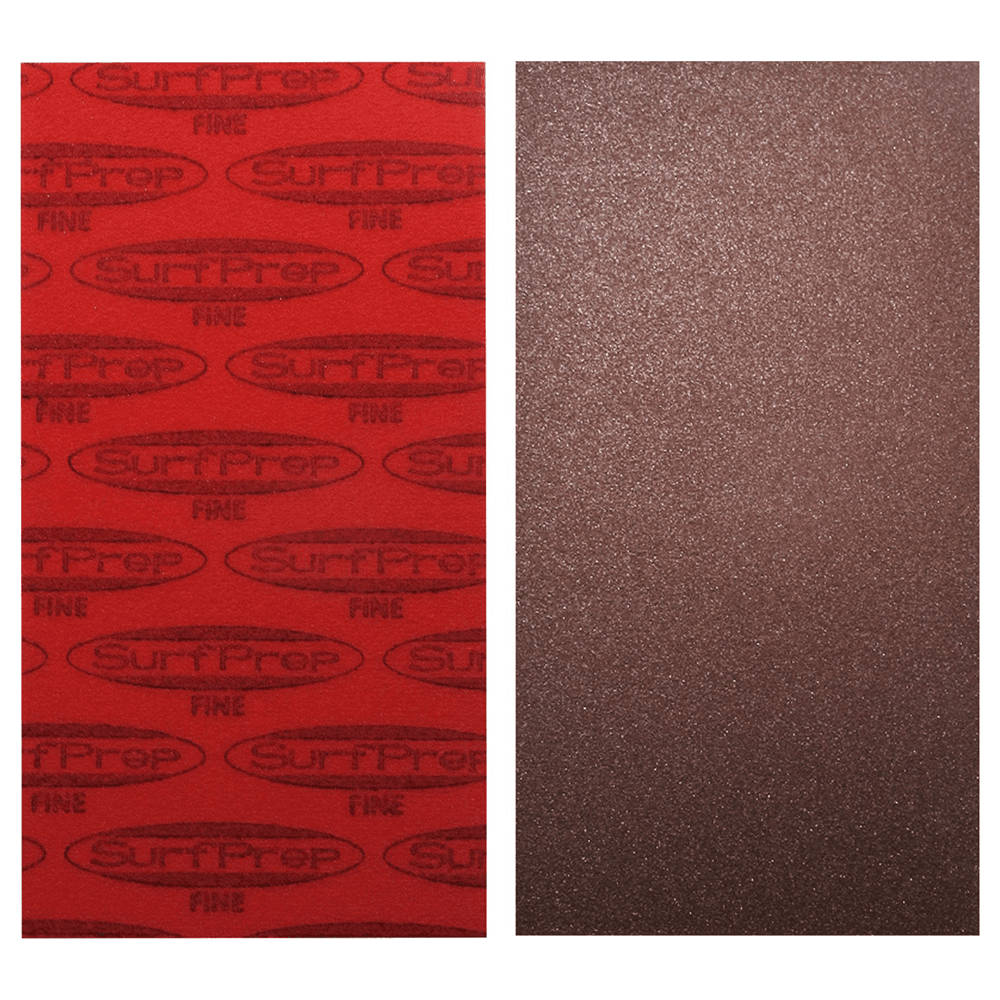 Fine Grit Aluminum Oxide ProFoam Abrasive Pad, 3" x 7" x 5mm (100/Box)