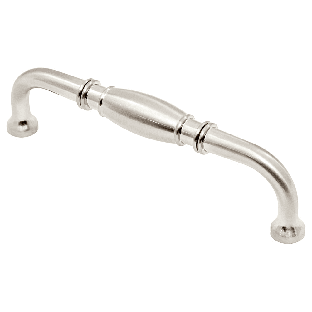5-3/64" Heritage Handle Pull, Brushed Satin Nickel