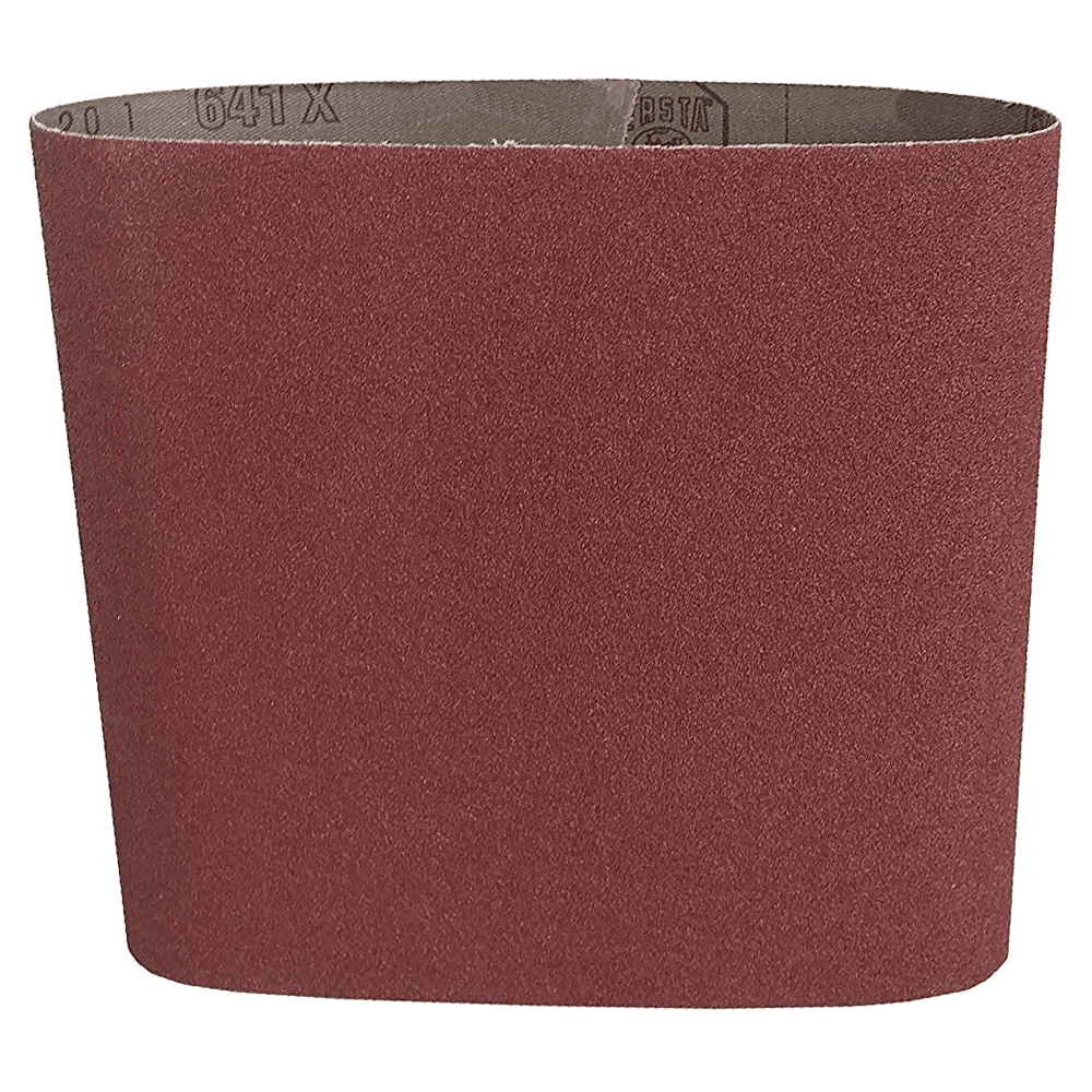 80" x 2-1/4" 80 Grit Sanding Belt, Aluminum Oxide on X-Weight Polyester/Cotton